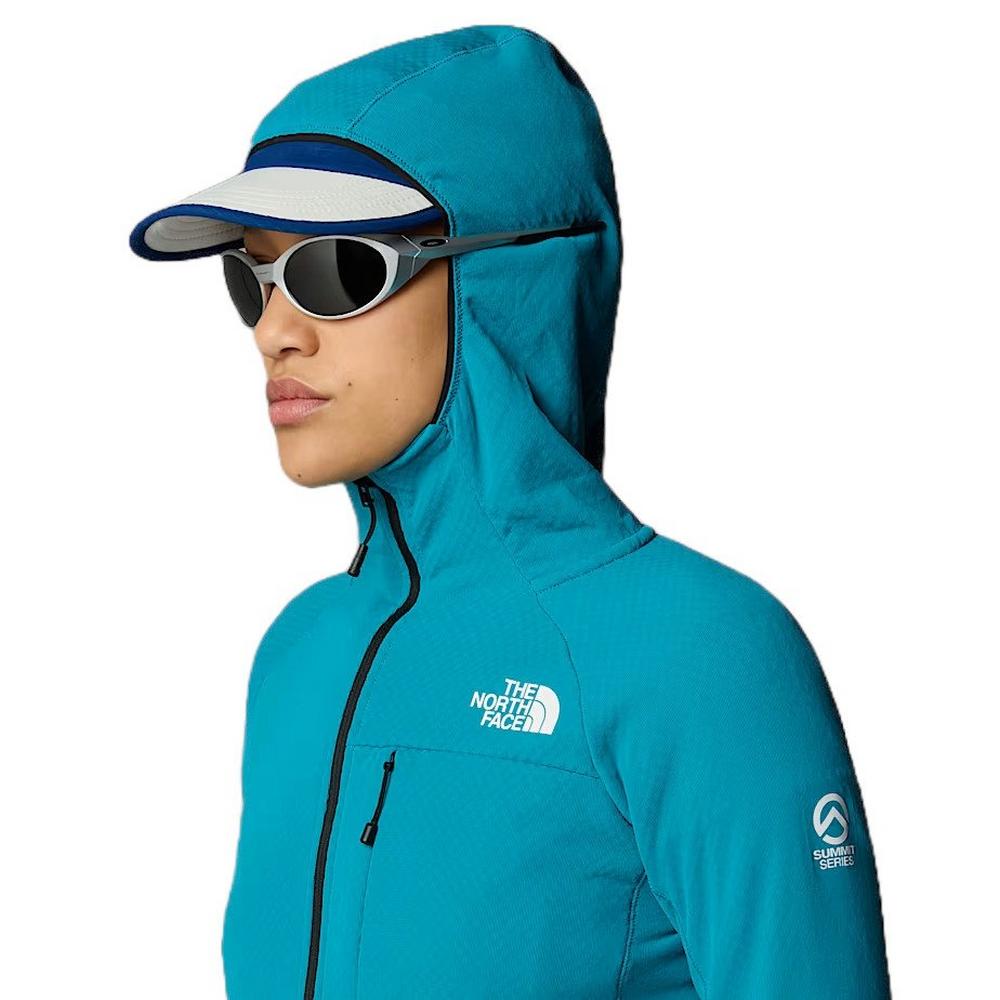 The North Face Women's Summit FutureFleece Full Zip Hooded Jacket - Teal