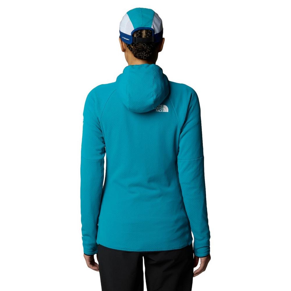 The North Face Women's Summit FutureFleece Full Zip Hooded Jacket - Teal