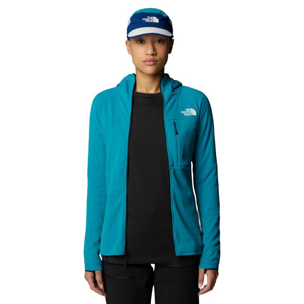 The North Face Women's Summit FutureFleece Full Zip Hooded Jacket - Teal