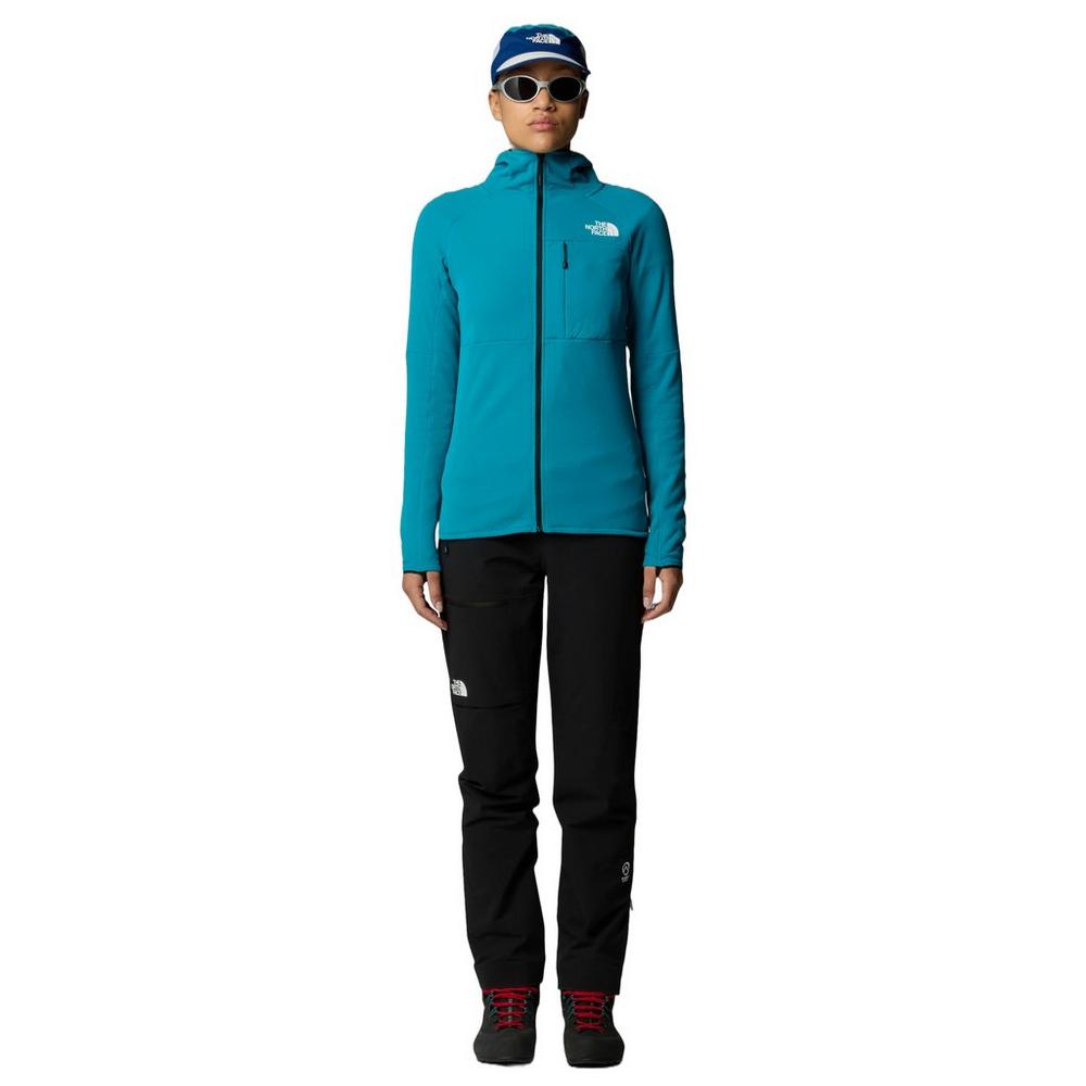 The North Face Women's Summit FutureFleece Full Zip Hooded Jacket - Teal