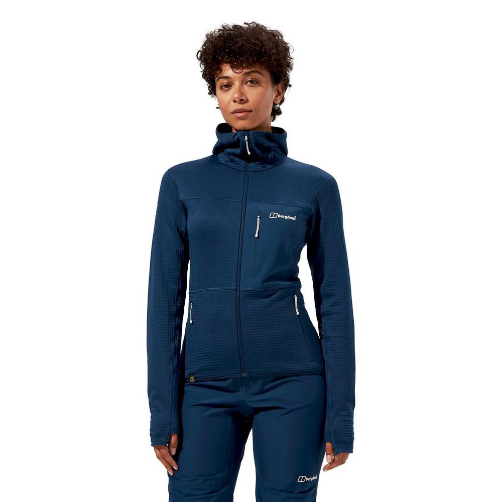 Berghaus Women's Ridge-Hiker Hooded Jacket - Navy