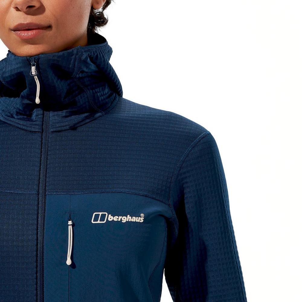 Berghaus Women's Ridge-Hiker Hooded Jacket - Navy