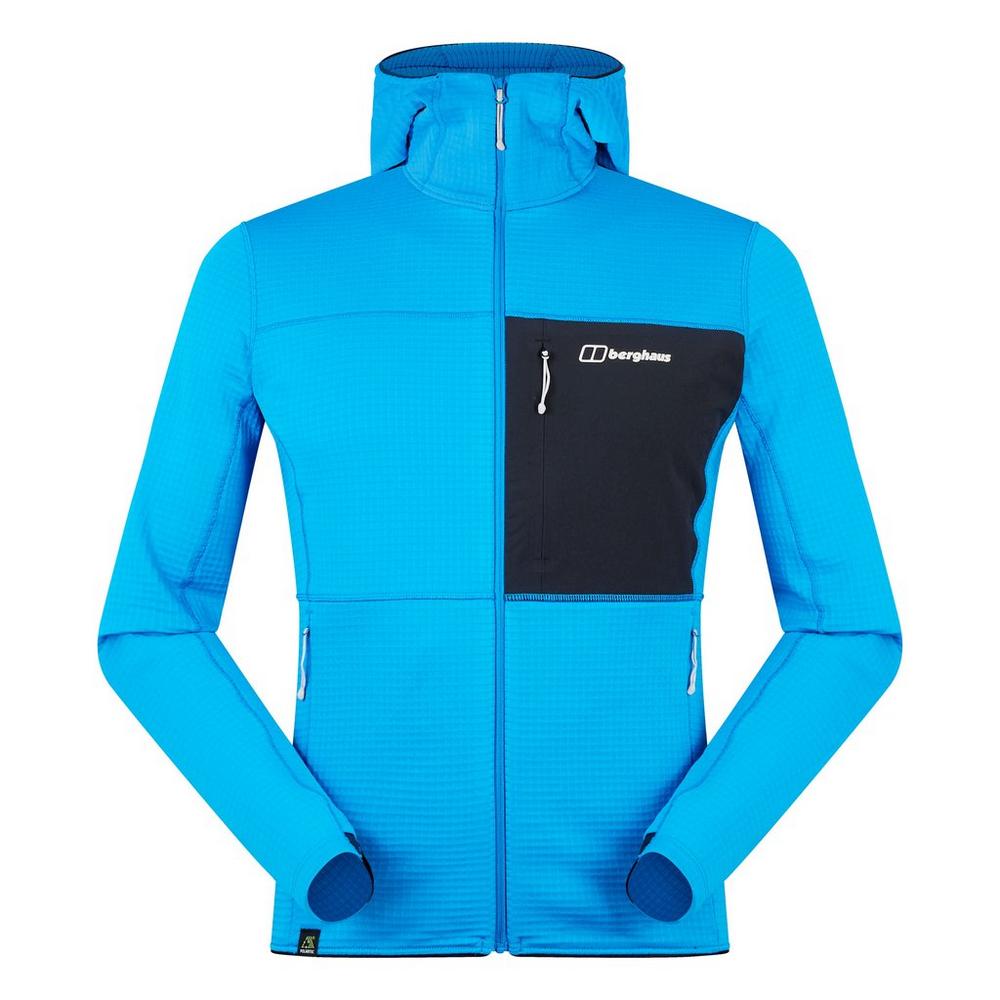 Berghaus Men's Ridge-Hiker Hooded Jacket - Blue / Black