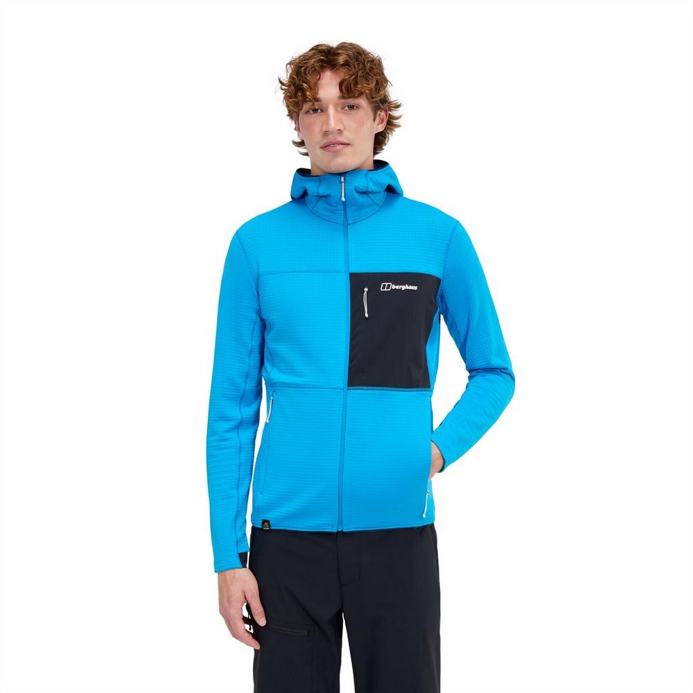 Berghaus Men's Ridge-Hiker Hooded Jacket - Blue / Black