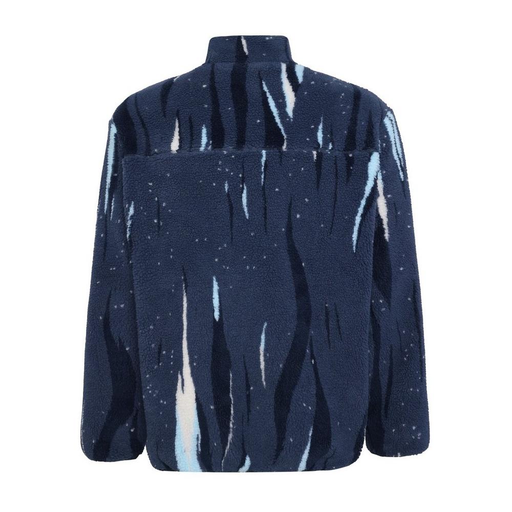Knowledge Cotton Men's Northern Lights Full-Zip Fleece - Blue
