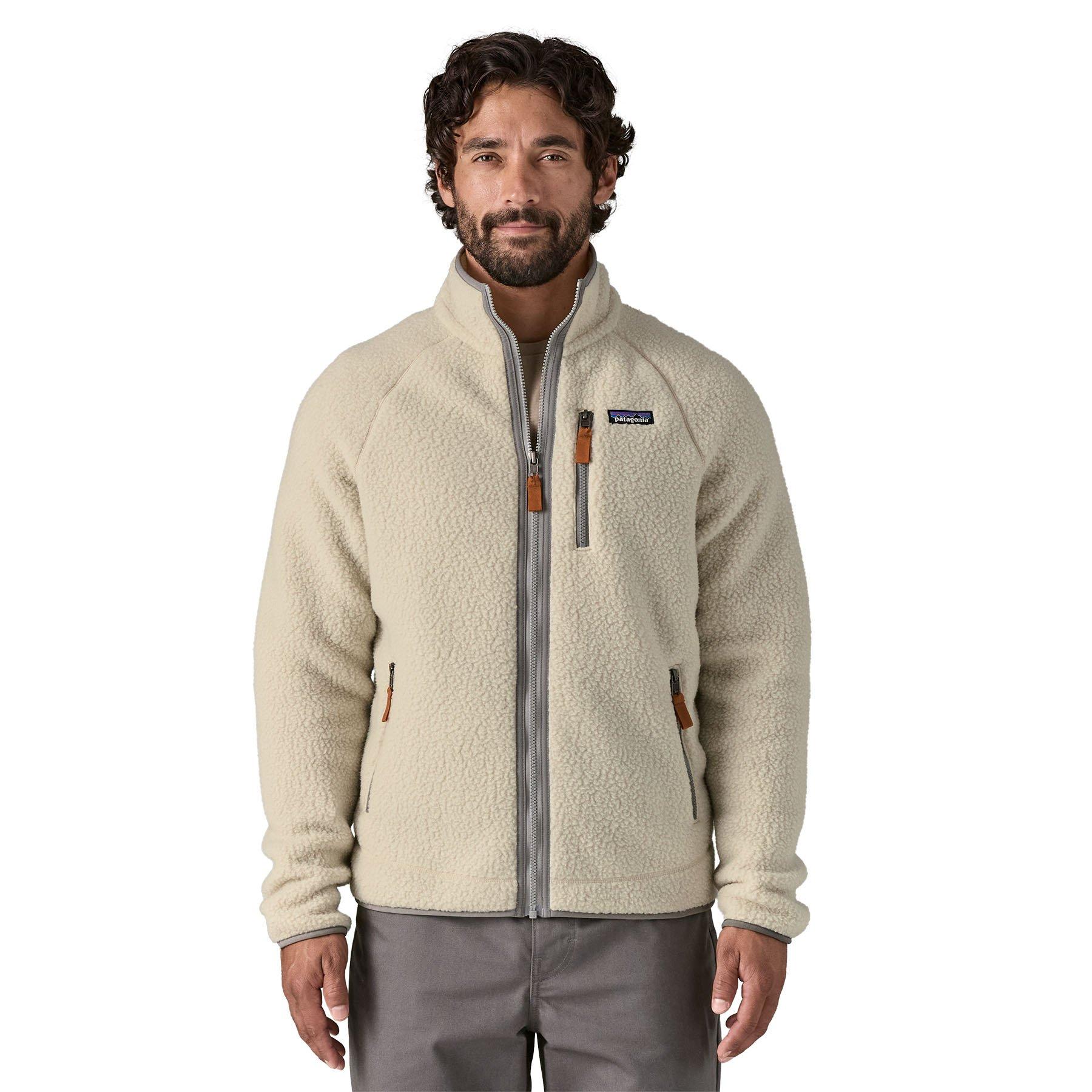Patagonia Men's Retro Pile Fleece Jacket Neutral Tiso