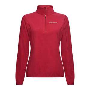 Women's Hendra Half Zip Fleece - Beet Pink