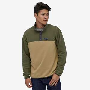 Men's Micro D Snap T Pullover - Green