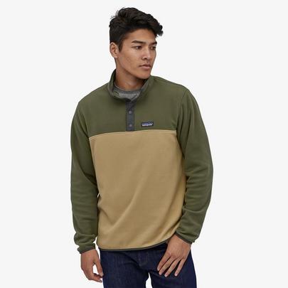 Patagonia Men's Micro D Snap T Pullover - Green