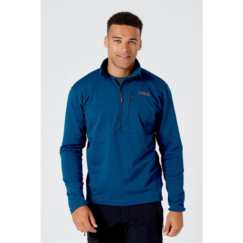 Rab Men's Geon Pull On Fleece - Deep Ink