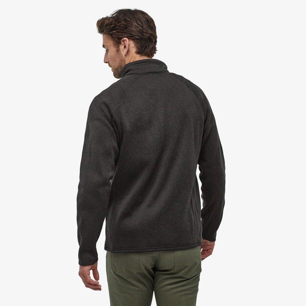 Patagonia Men's Better Sweater 1/4 Zip Fleece - Black