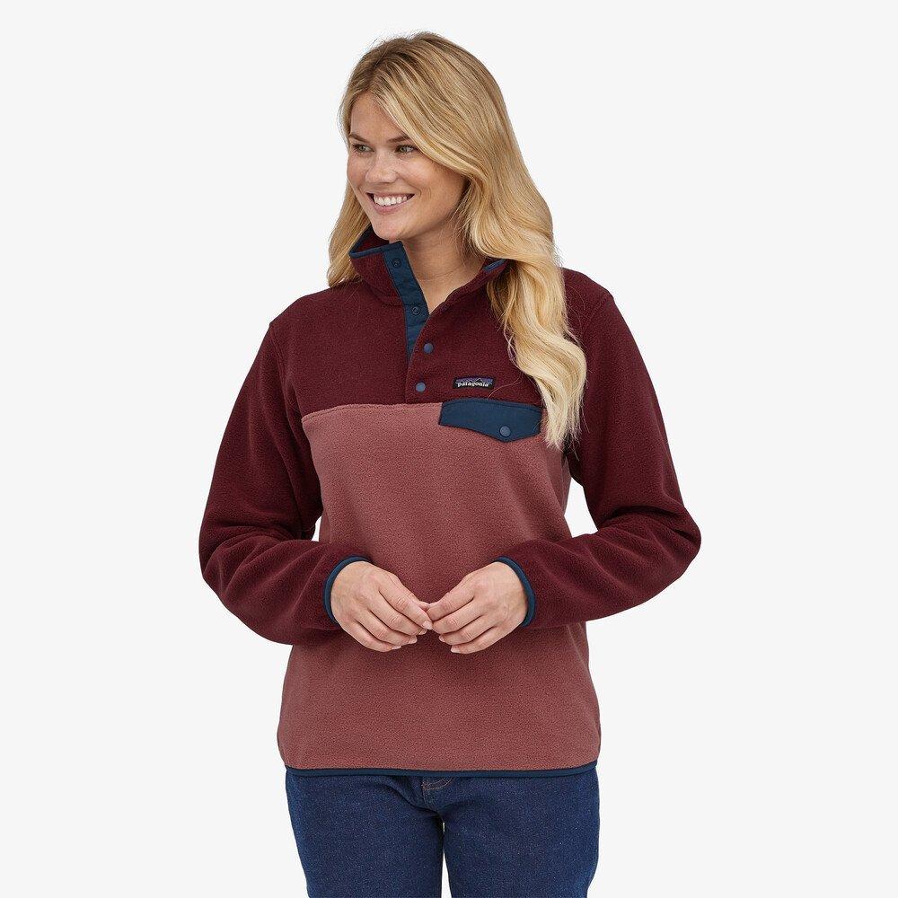 Women s Patagonia Lightweight Synchilla Snap T Fleece Pullover Fleeces and Pullovers George Fisher UK