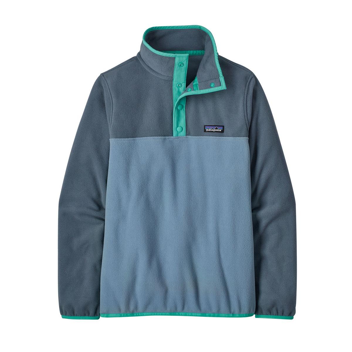 Patagonia Women's Micro D Snap T Pullover - Blue