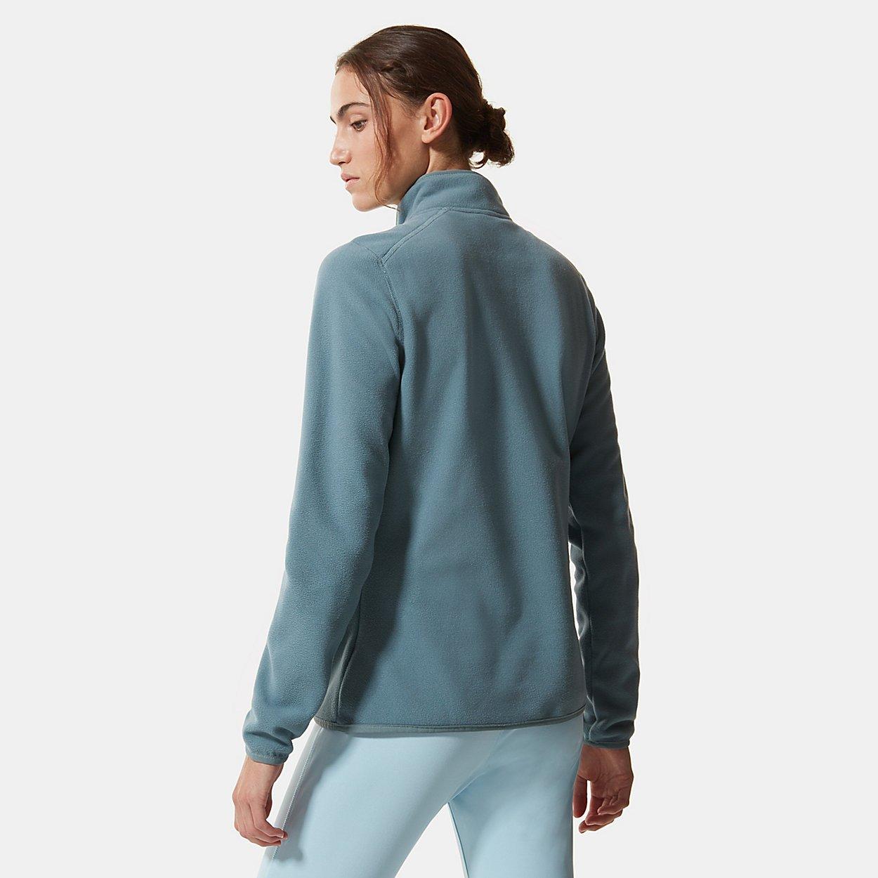 Women's The North Face 100 Glacier Quarter Zip Fleece Fleeces & Midlayers Fisher UK