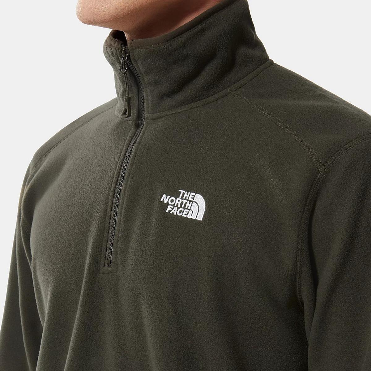 Men s The North Face 100 Glacier Quarter Zip Fleeces Midlayers George Fisher UK