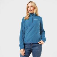  Women's Hendra Eco Half Zip Fleece - Navagio Blue