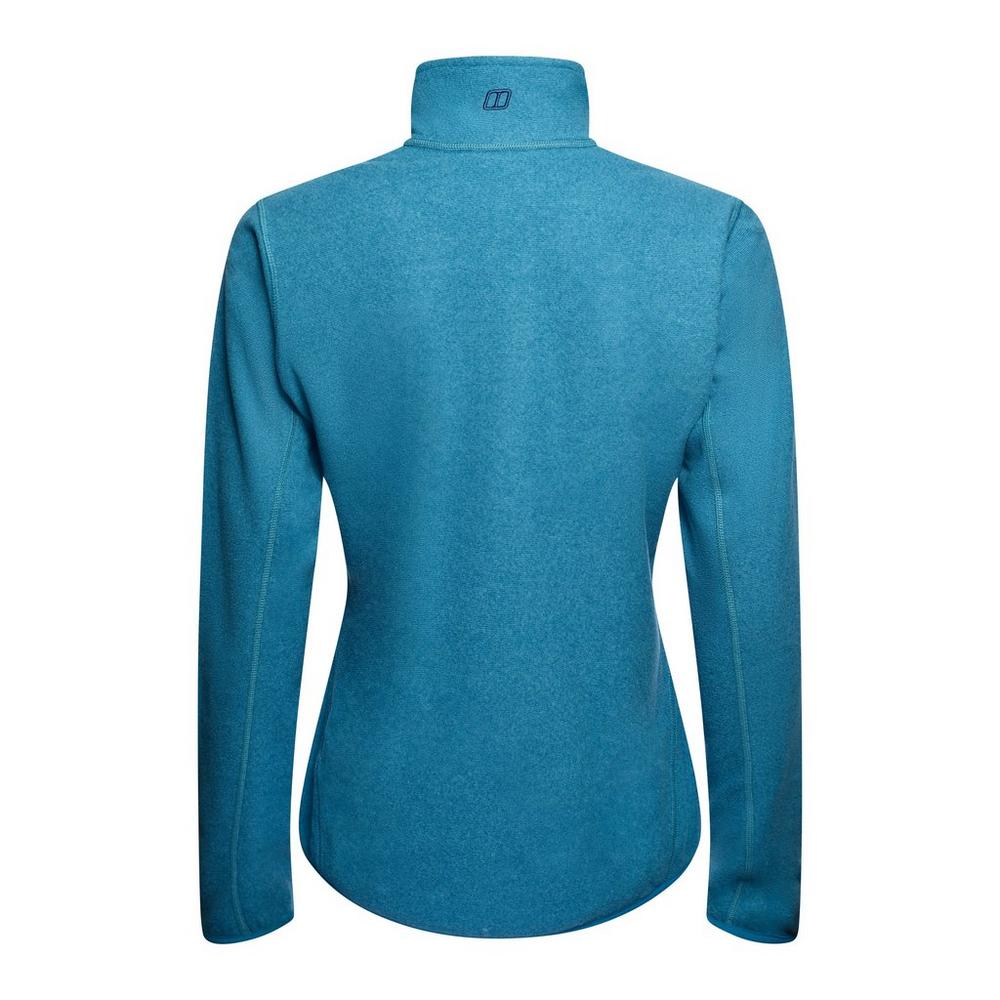 Berghaus Women's Hendra Half Zip Fleece - Navagio Blue