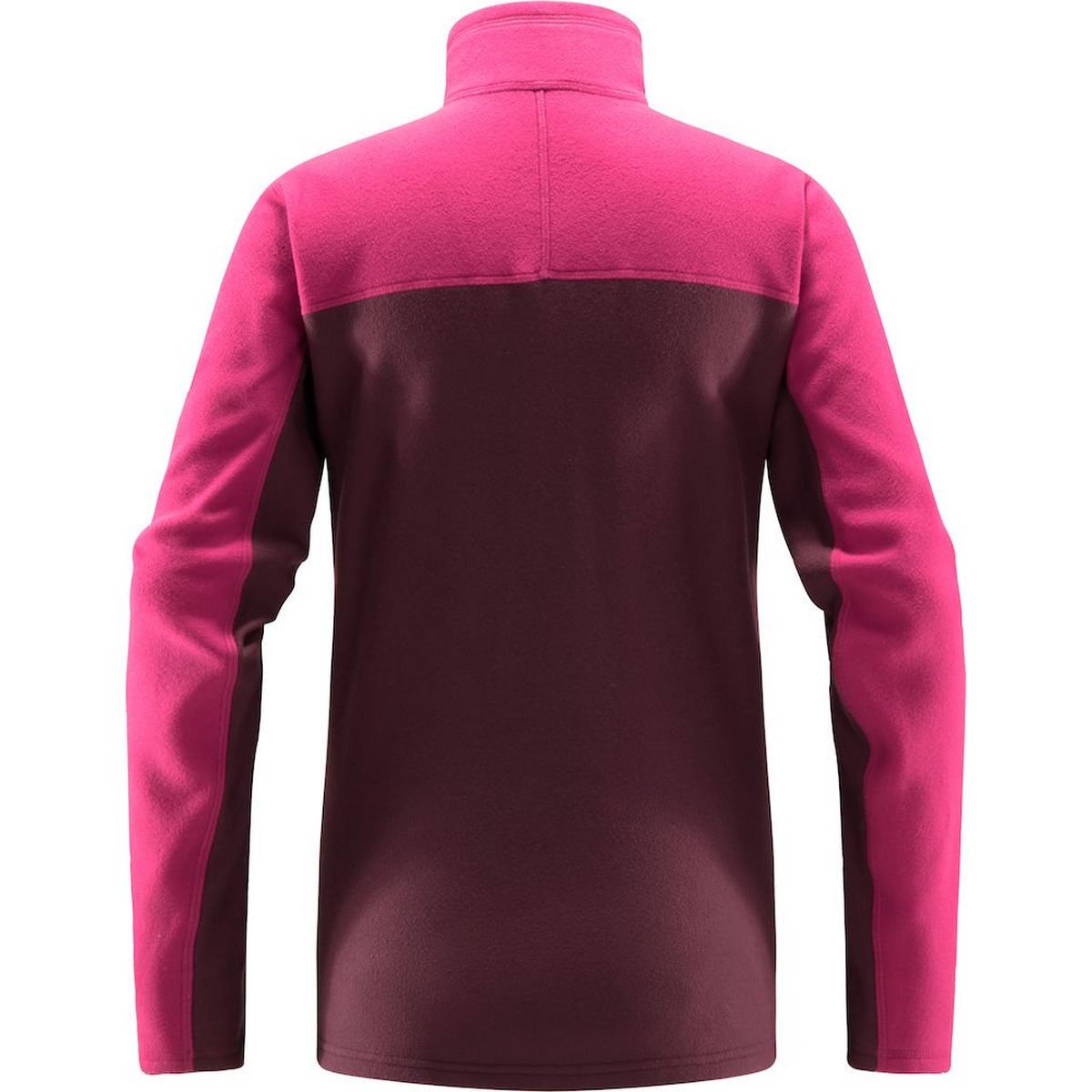 Haglofs Women's Buteo Half-Zip Fleece - Aubergine/Deep Pink