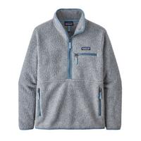  Women's Retro Pile Fleece Marsupial - Salt Grey