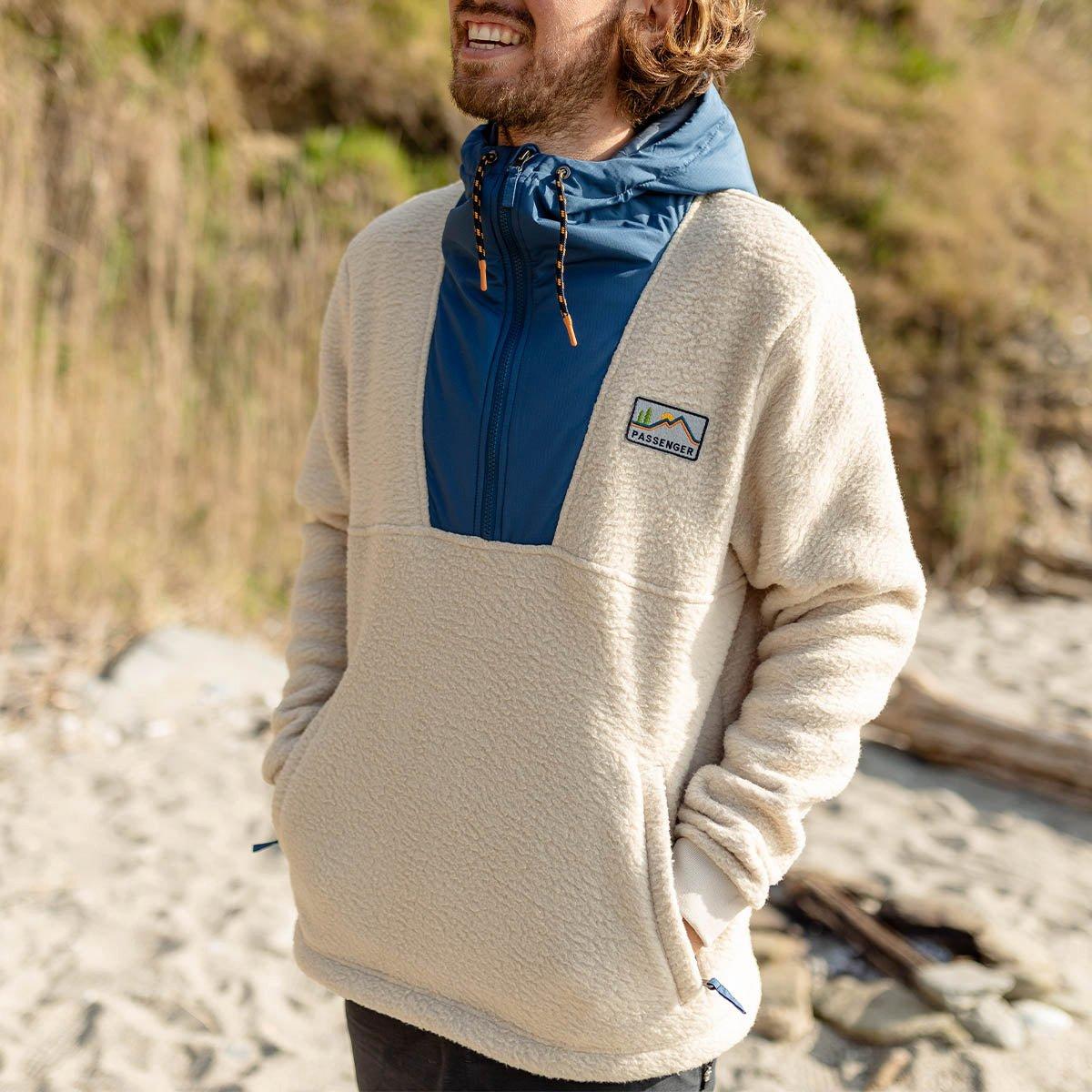 George men's sherpa hoodie sale