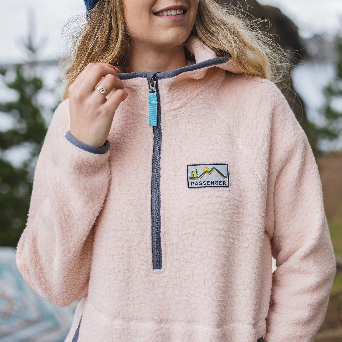 Women's Maine Hooded Sherpa Fleece | Midlayers | George Fisher UK