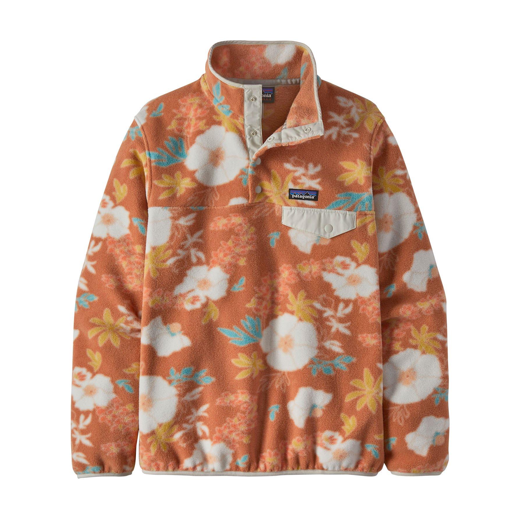 Orange shop patagonia fleece