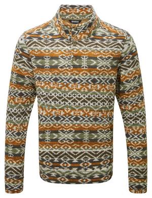  Men's Bhutan Pullover - Orange Multi