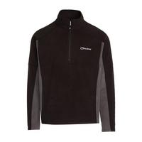  Men's Hartsop Half Zip Fleece - Grey Pinstripe/Jet
