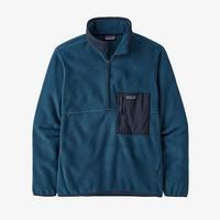  Men's Microdini Half Zip Fleece Pullover- Tidepool Blue