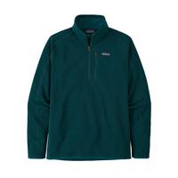  Men's Better Sweater 1/4 Zip - Dark Borealis/Green