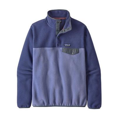 Patagonia Women's Lightweight Synchilla Snap T Pullover - Light Current Blue