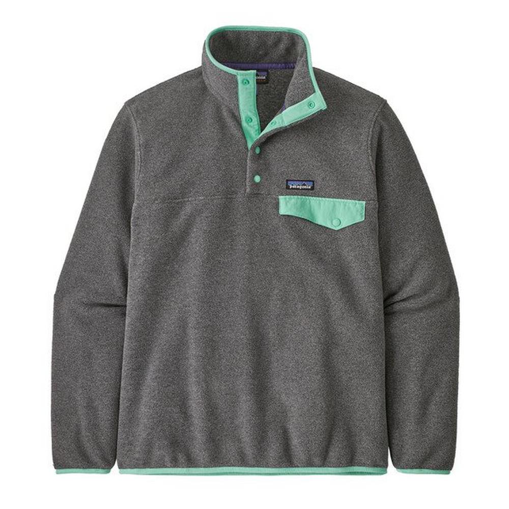 Patagonia Men s Lightweight Synch Snap T Pullover Nickel Early Teal