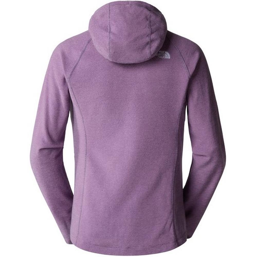 The North Face Women's Homesafe Full Zip Fleece Hoodie - Lunar Slate/Lupine