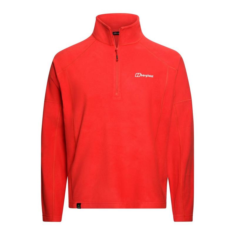 Men's Hartsop 1/2 Zip Fleece - Red
