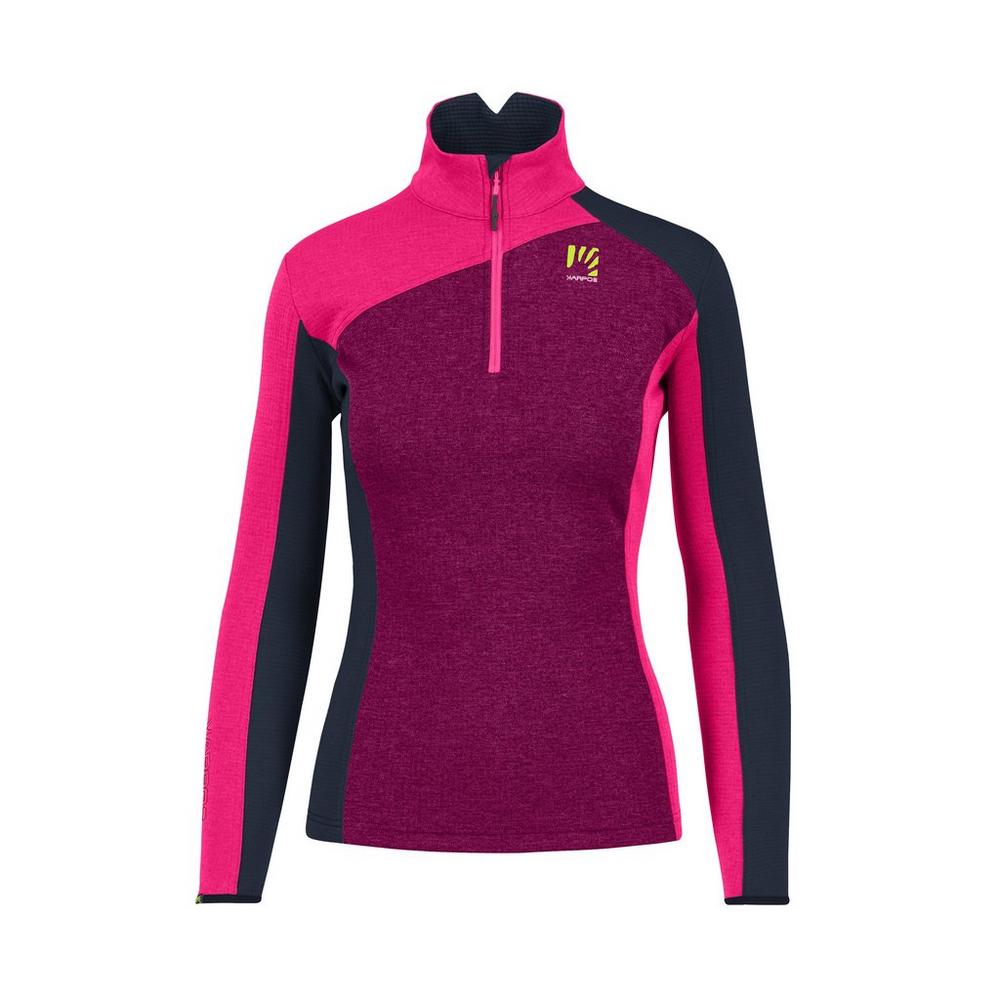 Karpos Women's Federa Half Zip Fleece - Pink