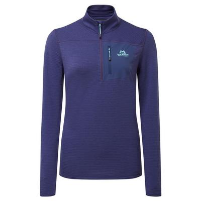 Mountain Equipment Women's Lumiko Zip T - Purple