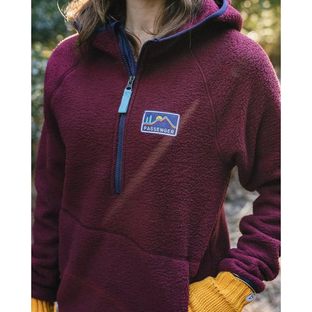 Maine hooded sherpa fleece cheap