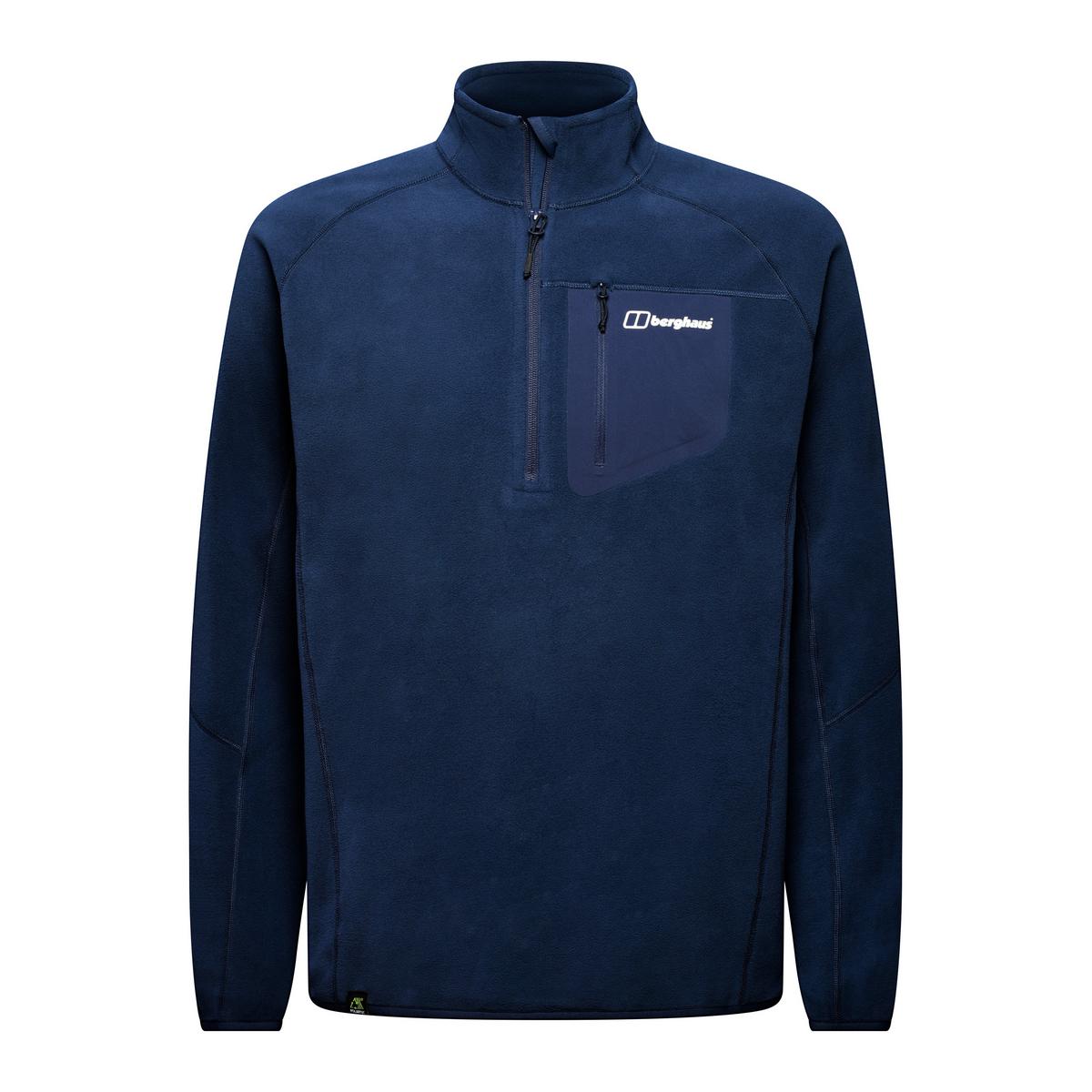 Berghaus Men's Kedron Eco 1/2 Zip Fleece - Dusk