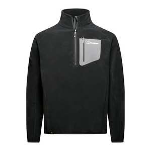 Men's Kedron 1/2 Zip Fleece - Jet Black
