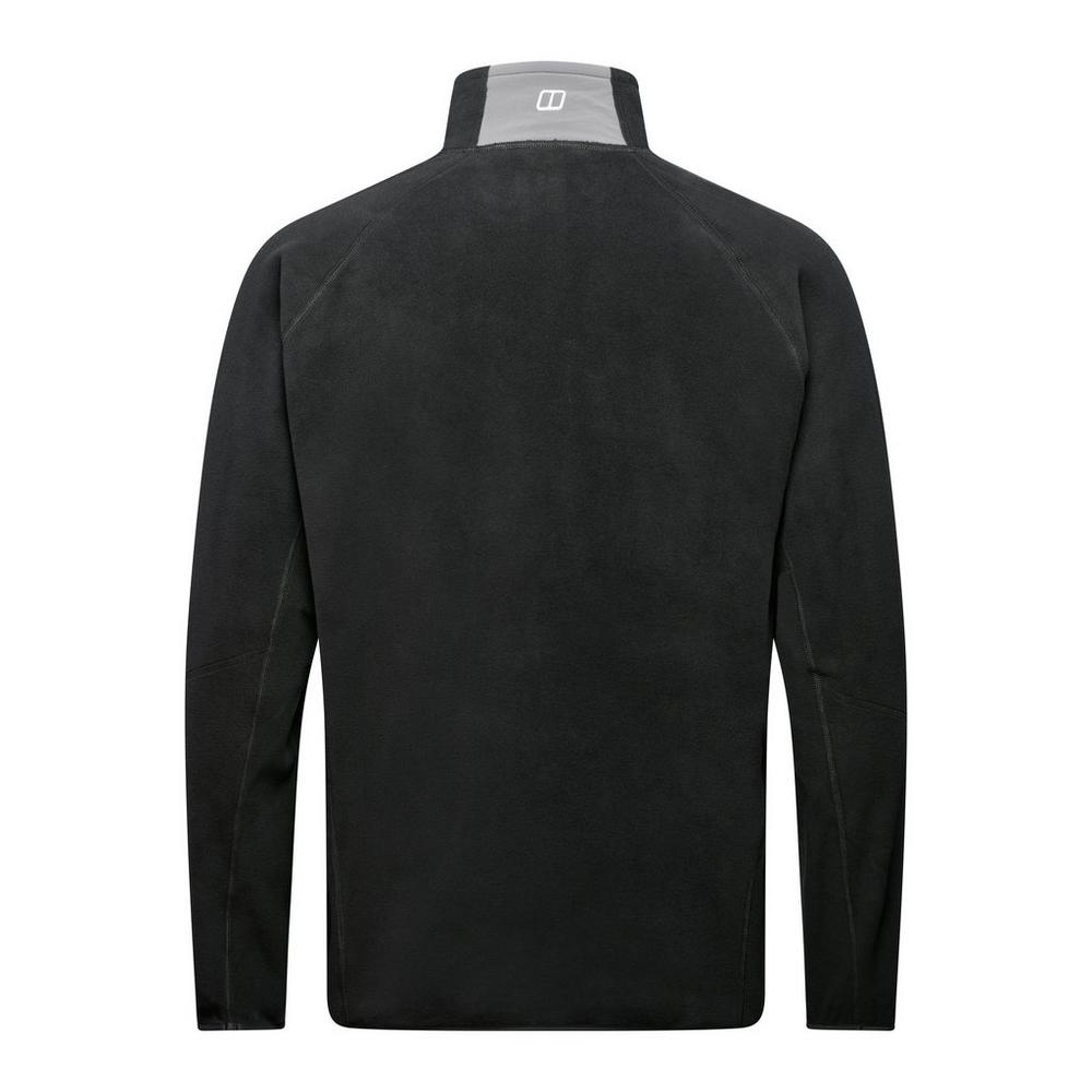 Berghaus Men's Kedron Eco 1/2 Zip Fleece - Jet Black