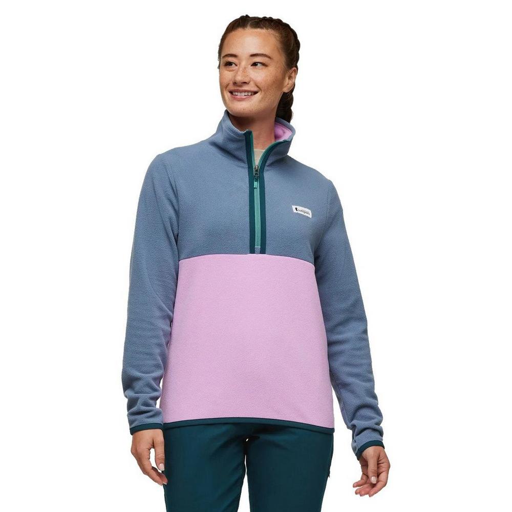 Cotopaxi Women's Amado Fleece Pullover - Blue / Pink