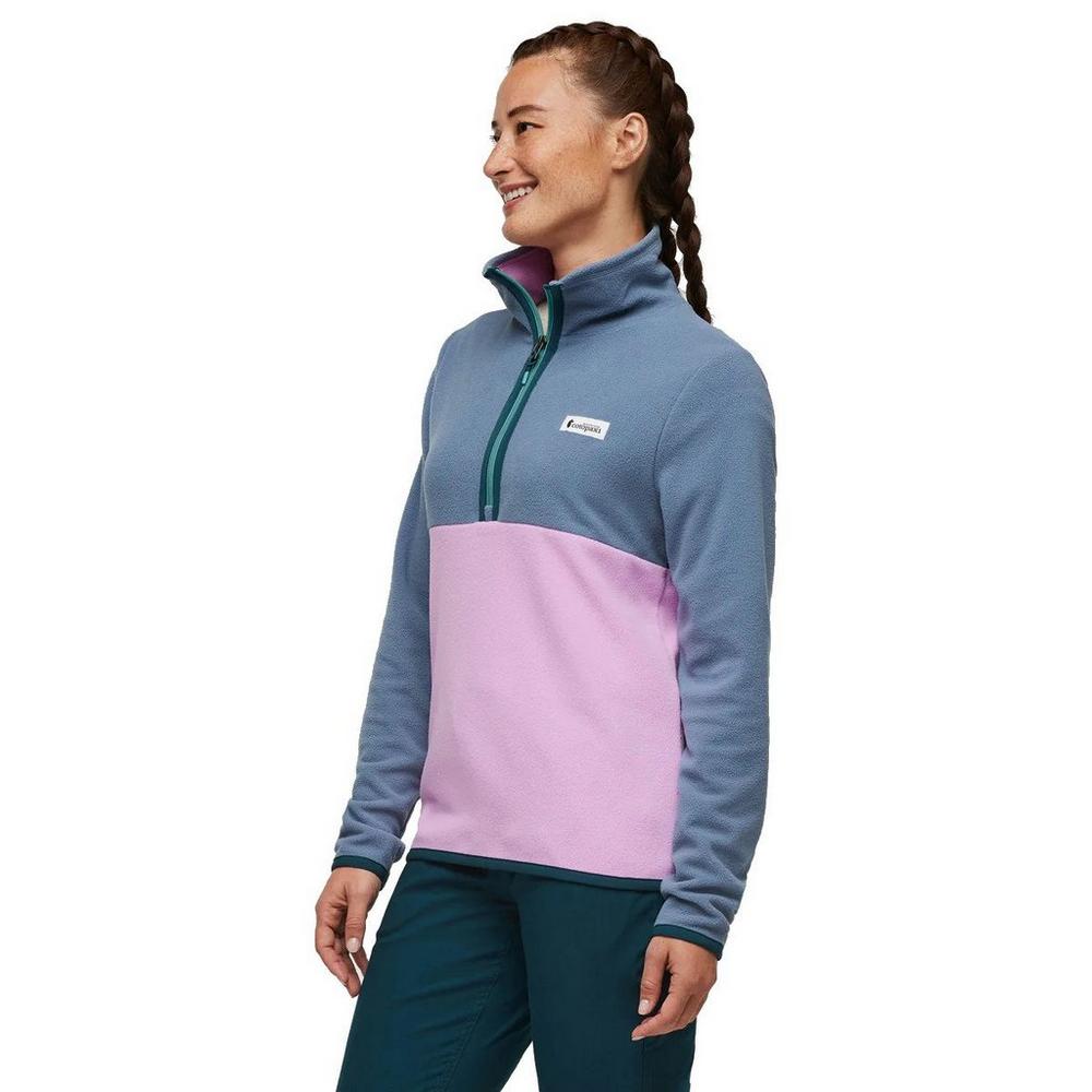 Cotopaxi Women's Amado Fleece Pullover - Blue / Pink