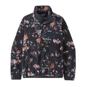 Women's Lightweight Synchilla Snap-T Pullover - Pitch Blue / Swirl Floral