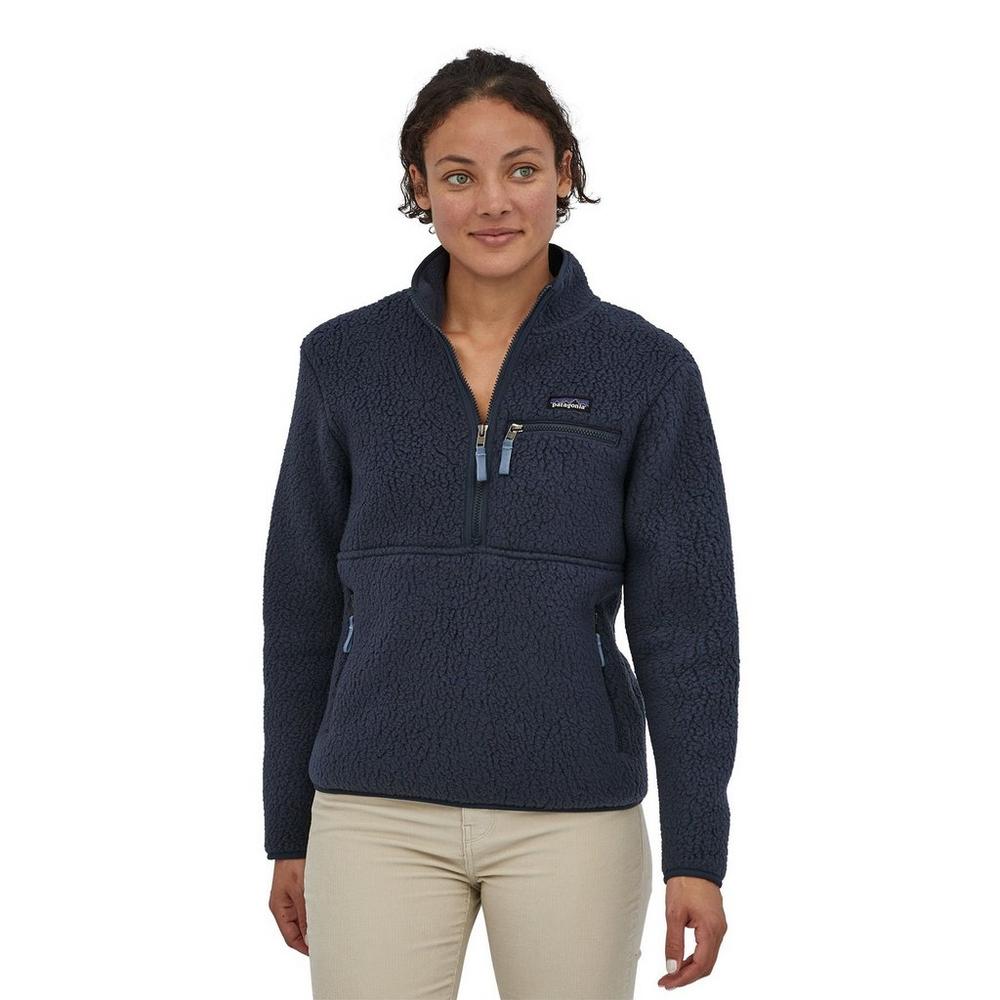 Patagonia Women s Retro Pile Fleece Marsupial New Navy George Fisher