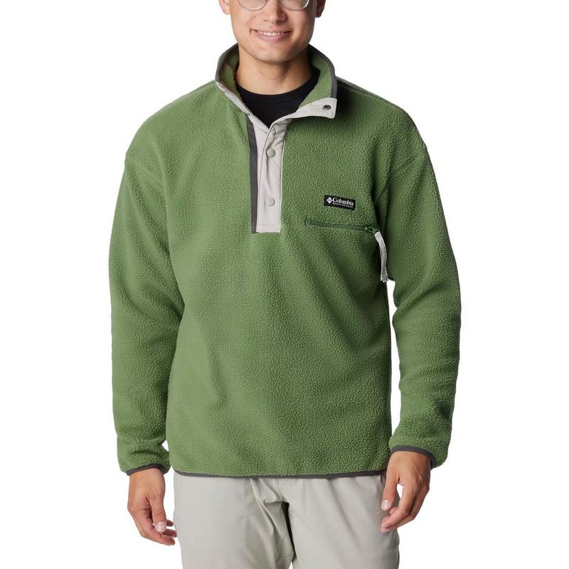 Men's Helvetia Half Snap Fleece - Green