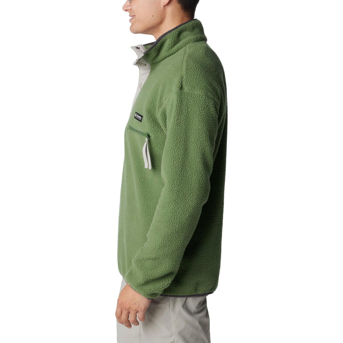 Columbia Men's Helvetia Half Snap Fleece - Green | George Fisher