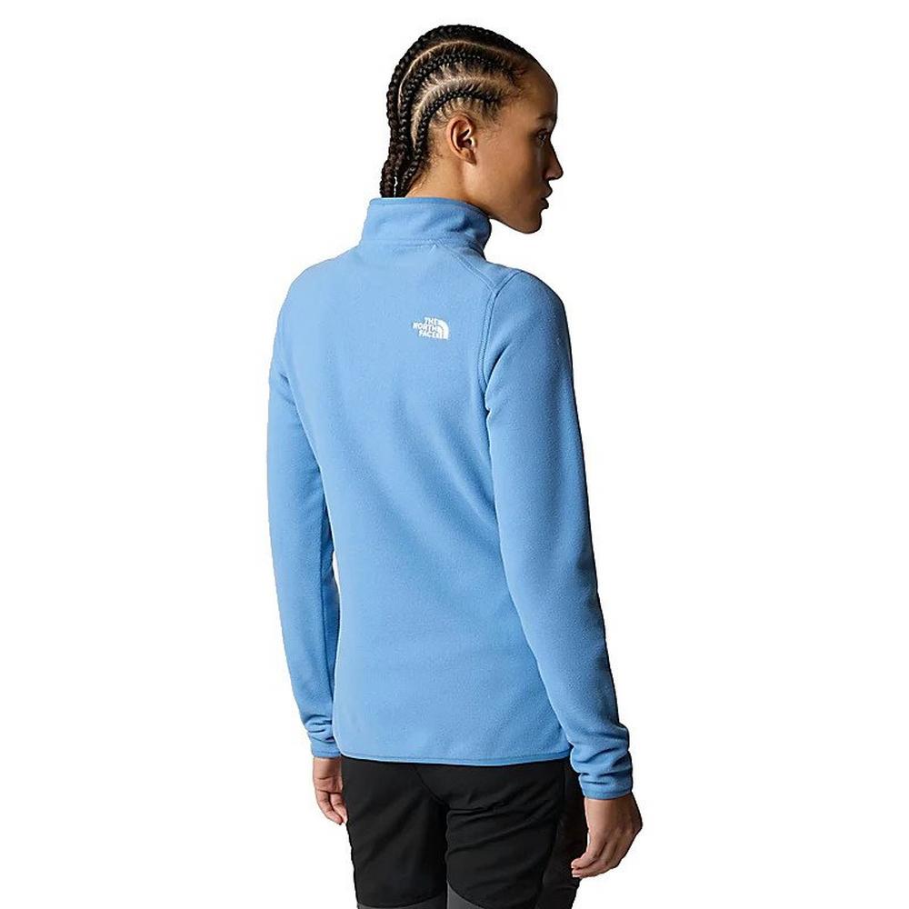 The North Face Women's 100 Glacier 1/4 Zip Fleece - Indigo Stone