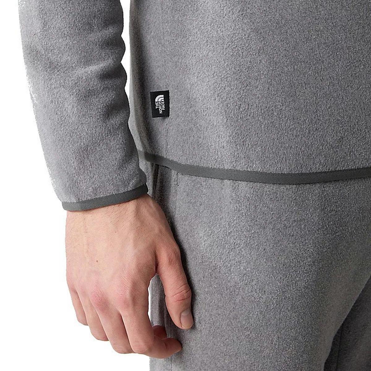 The North Face Men's 100 Glacier 1/4 Zip Fleece - Grey