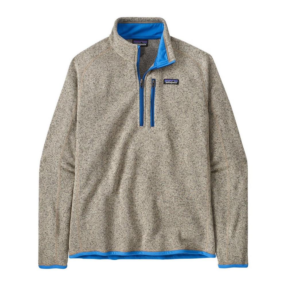 Patagonia Men's Better Sweater 1/4 Zip Fleece - Neutral