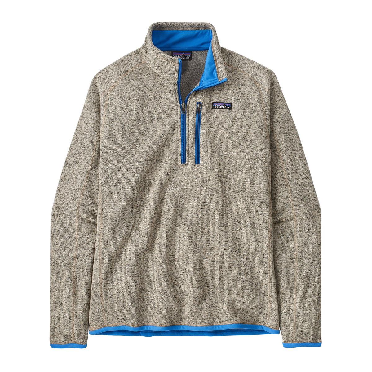 Patagonia Men's Better Sweater 1/4 Zip Fleece - Neutral